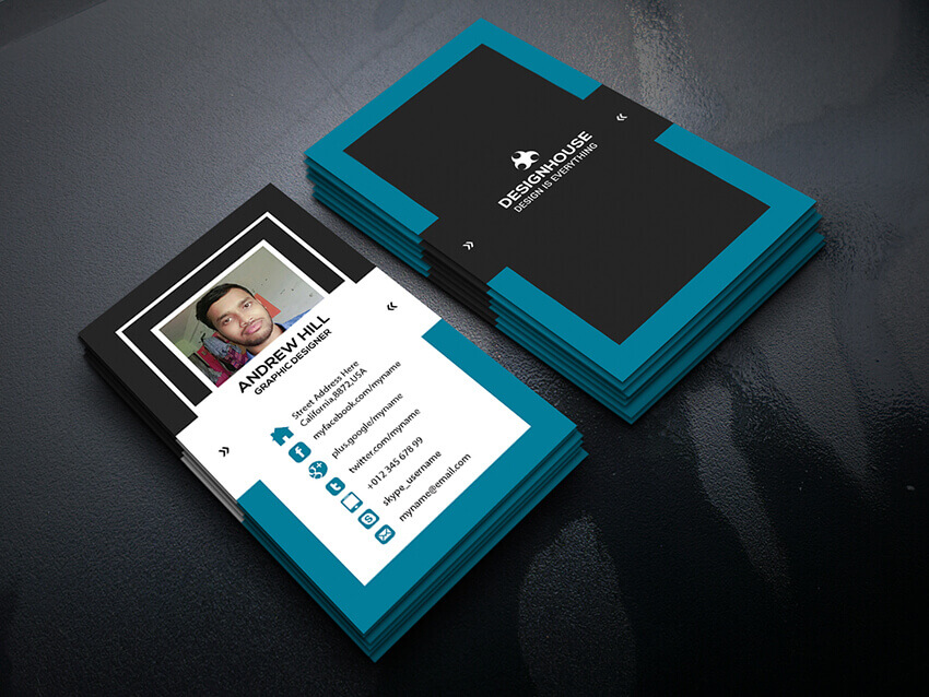 Create Business Card Template Photoshop